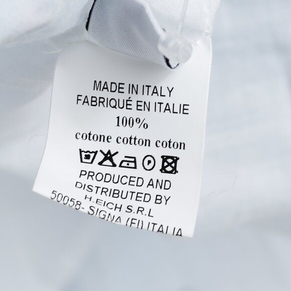 Ottod’Ame Swimmers Blue Sleeveless Poplin Shirtdress - Picture 10 of 11